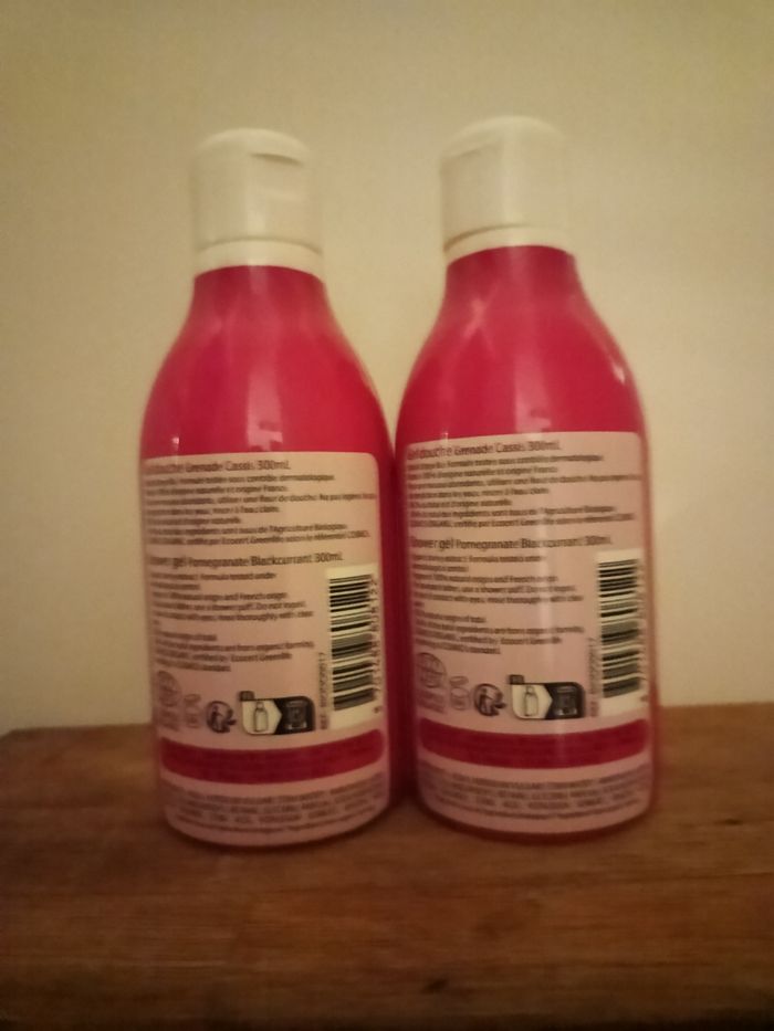 Lot de 2 gels douche grenade cassis - photo numéro 2