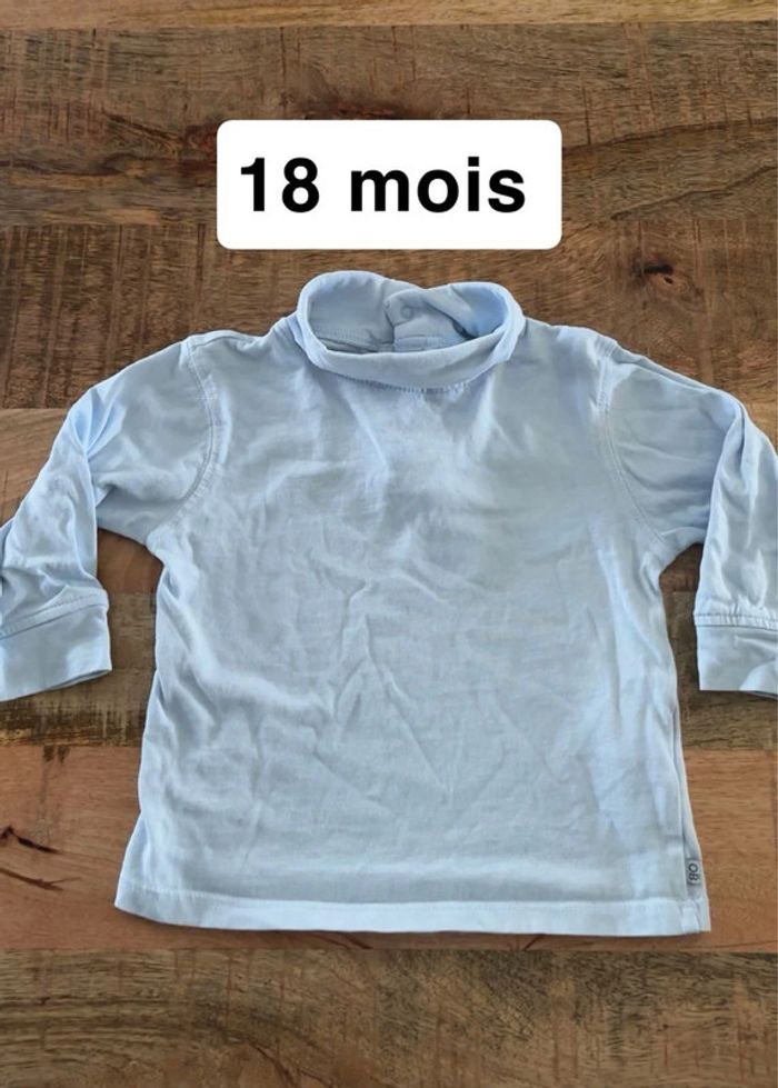 Sous pull col roulé 18 mois