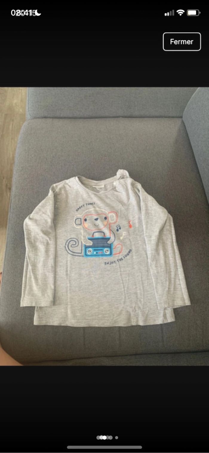 Lot teeshirt manches longues - photo numéro 3