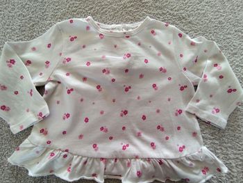 Tee shirt fille manches longues