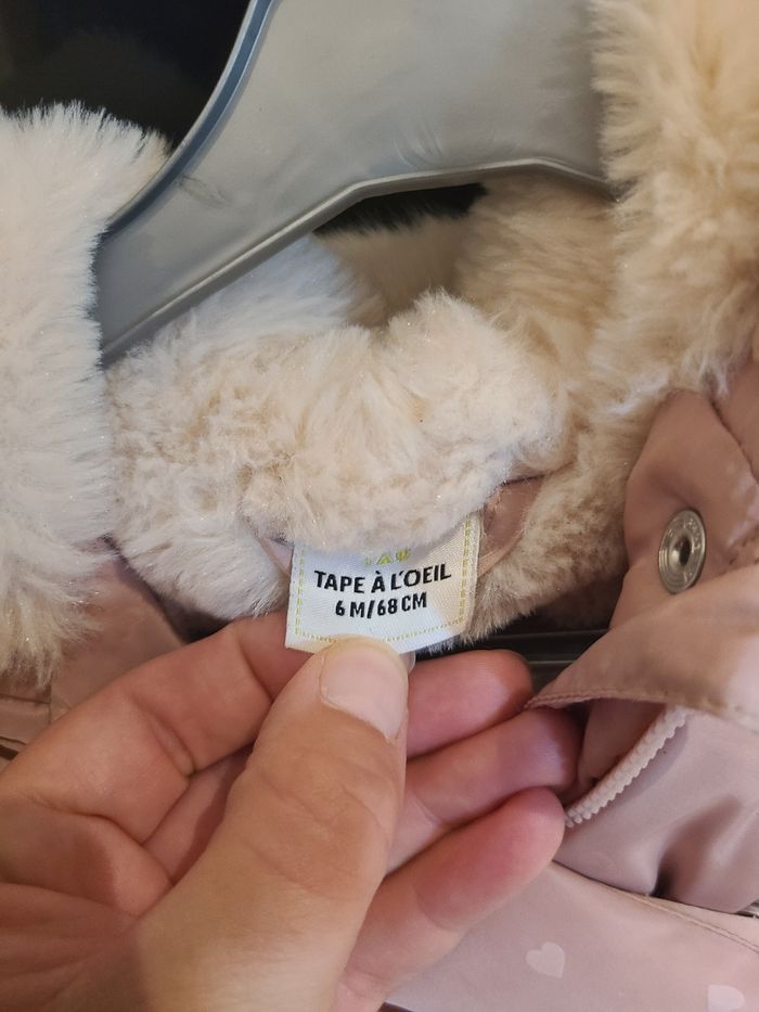 Manteau chaud 6 mois tape à l'œil - photo numéro 2