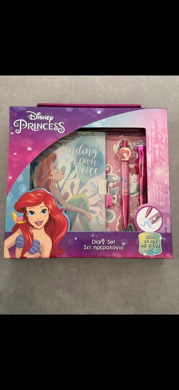 Journal La petite sirène avec stylo magique