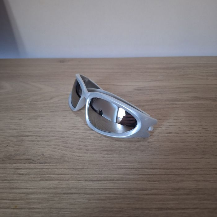 Lunettes de Soleil Techno- Y2K Vintage 90s-2000s - Unisexe Sunglasses - Verres Teintés - photo numéro 3