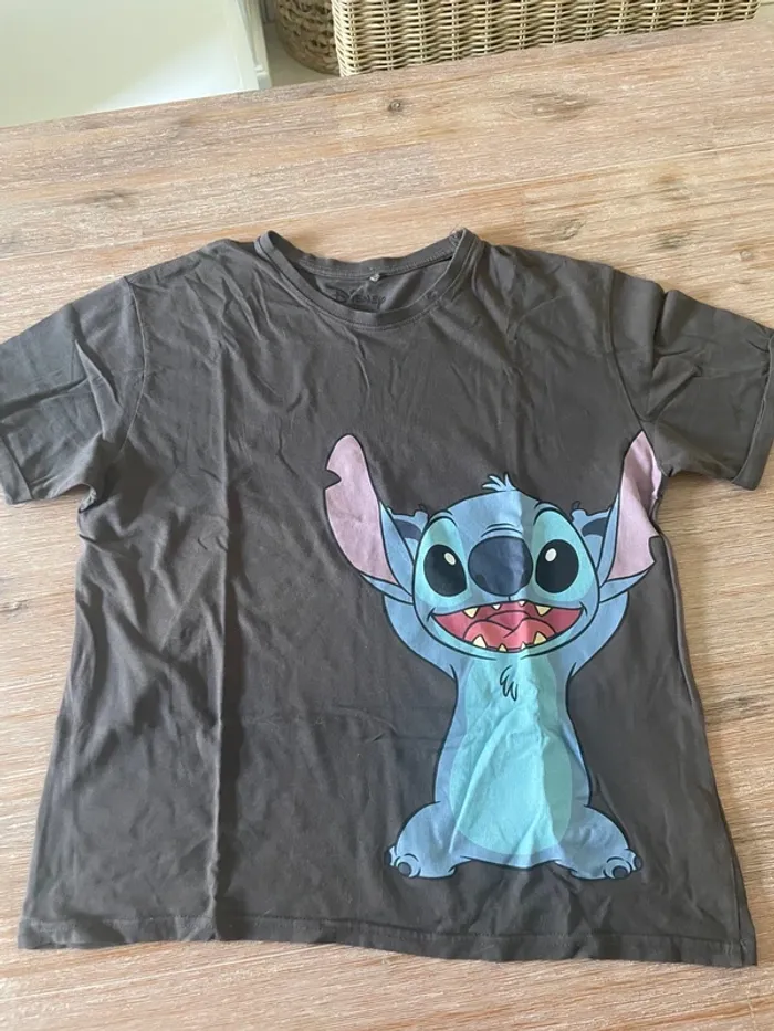 Tee shirt gris Disney Stitch