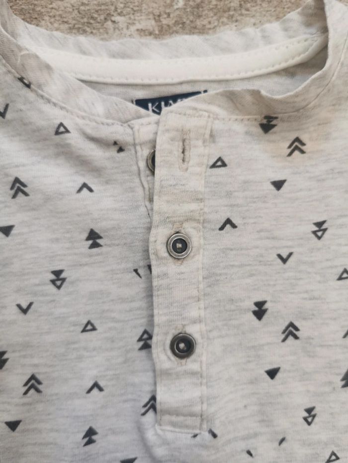 🌿Ensemble 3mois teeshirt et jean noir 3/6mois - photo numéro 5