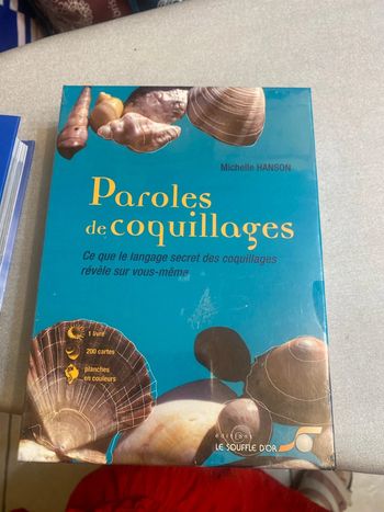 Ensemble livré + 200 cartes + planches Paroles de Coquillages Hanson neuf - n15h