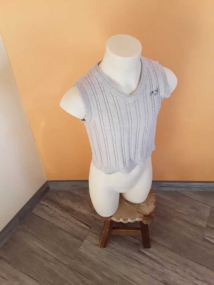 Pull sans manches 3 ans  (98 cm) - photo numéro 6