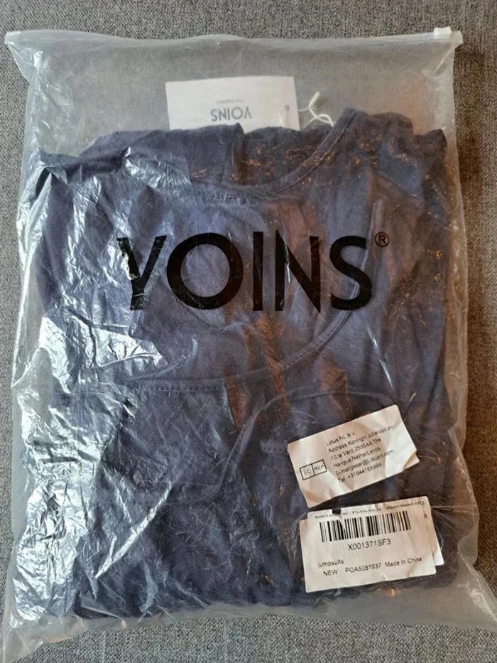 Combinaison pantalon bleue S Yoins - photo numéro 5