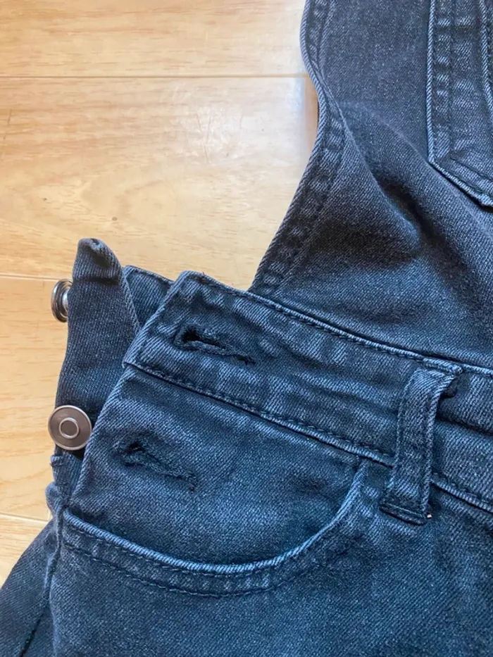 Salopette en jean la redoute fille taille 12 ans - photo numéro 4
