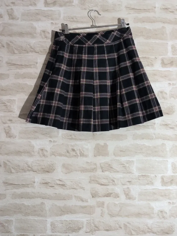 Jupe plissée à carreaux H&M – Taille 36 – Très bon état