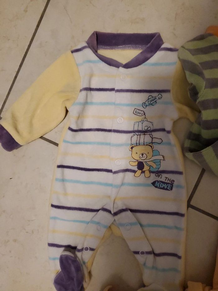4 pyjama grenouillère naissance - photo numéro 4