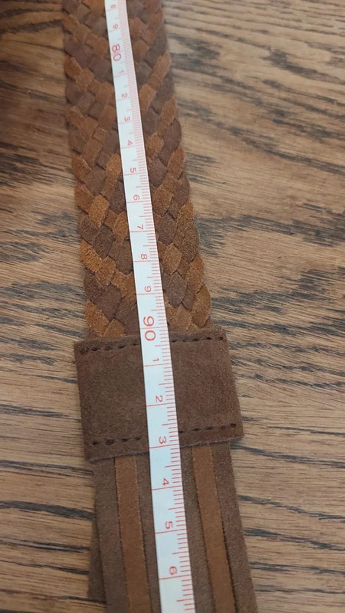 Ceinture tressée Naf Naf cuir taille 3 (85cm) - photo numéro 18