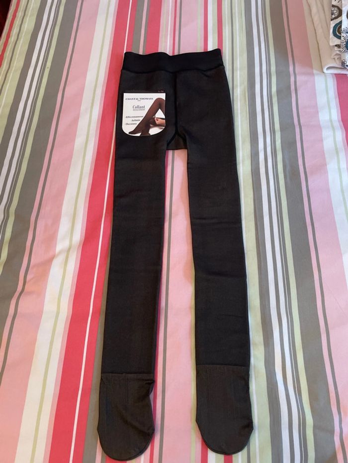 Collant thermique noir Chantal Thomass taille L/Xl