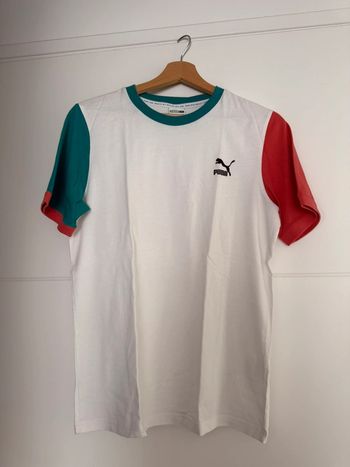 T-shirt blanc Puma homme S ou 36