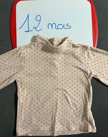 Teeshirt manches longues Verbaudet 12 mois