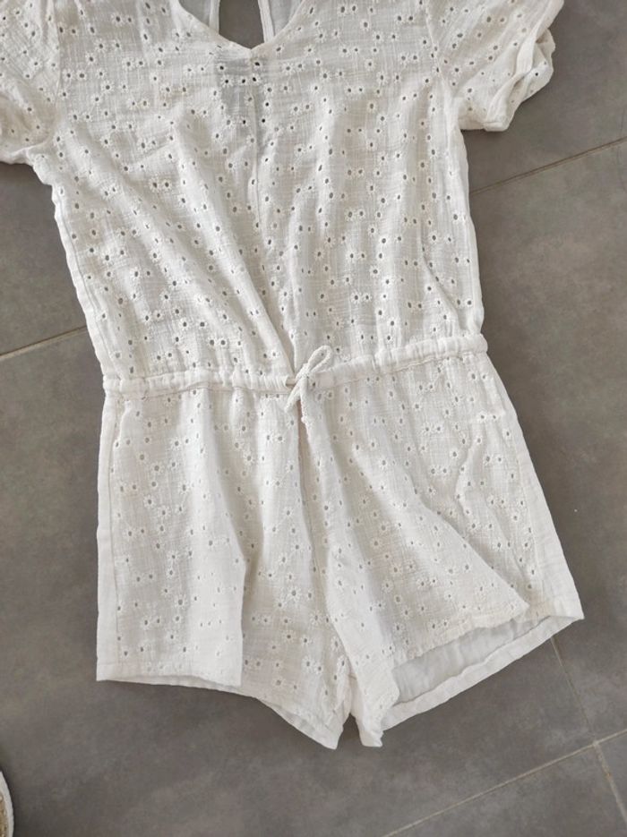 Combi short blanche taille M/L - photo numéro 3