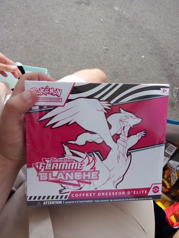 Etb pokémon ev 10.5 scellé flamme blanche