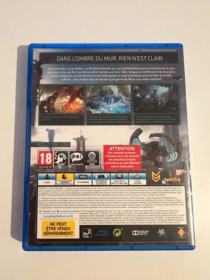 Killzone Shadow fall PS4 - photo numéro 2