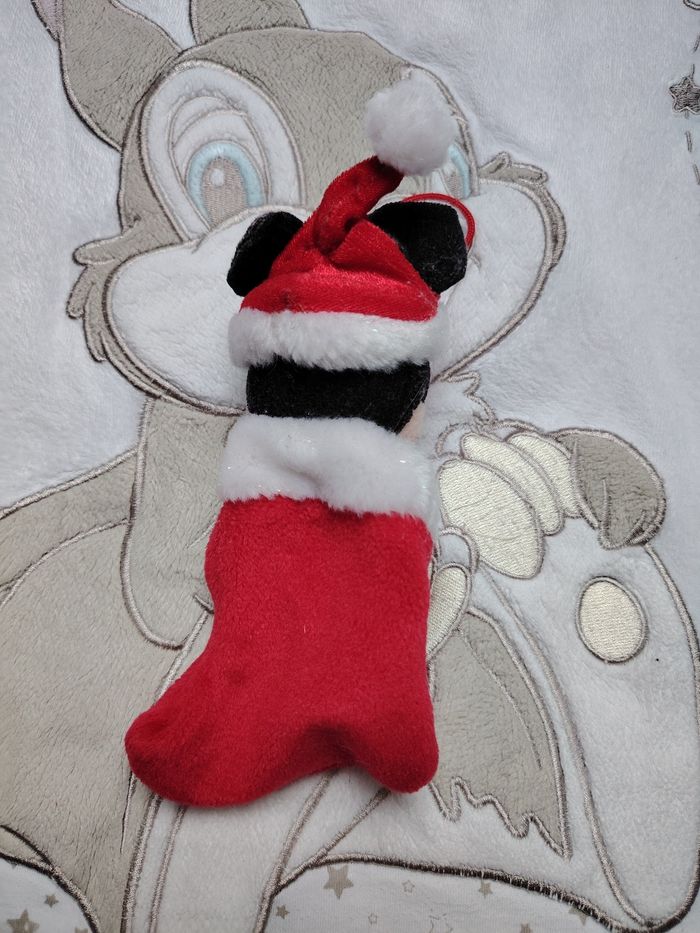 Chaussette noel minnie - photo numéro 5