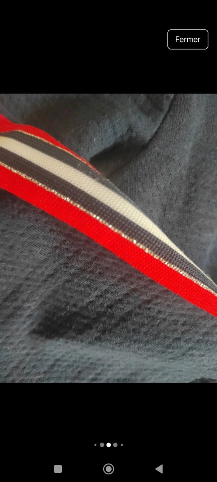 Lot habits fille 5 ans avec pull gilet et pantalon - photo numéro 4