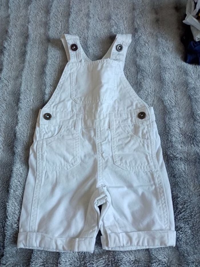 Salopette blanche