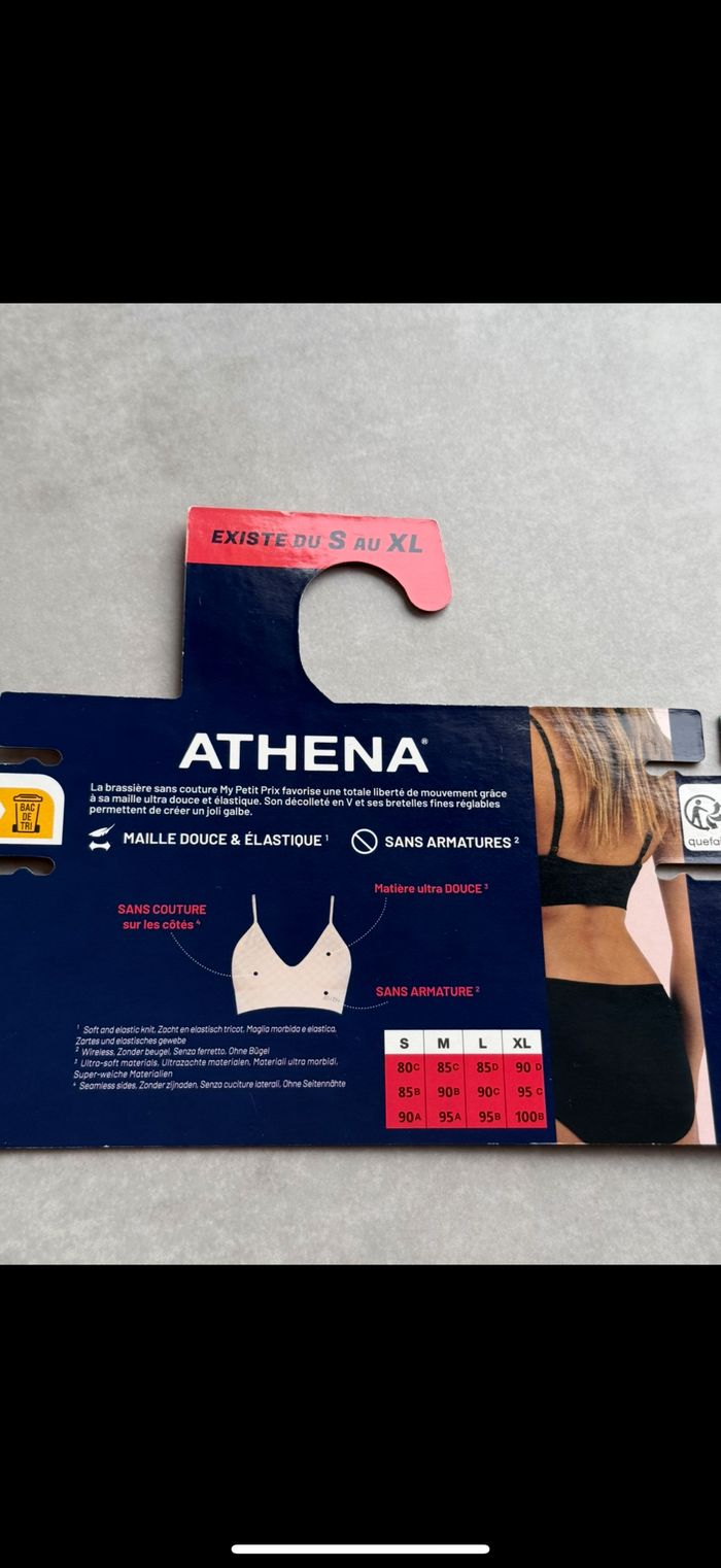 Brassière Athena Taille L - photo numéro 7
