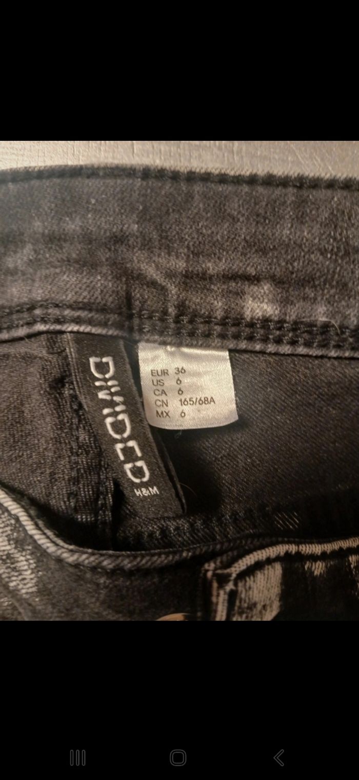 Jeans noir et gris - photo numéro 3