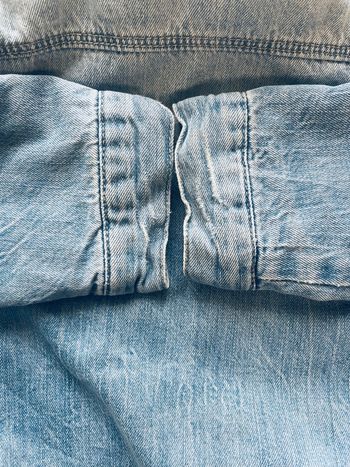 Veste en jean doublée – style casual – très bon état