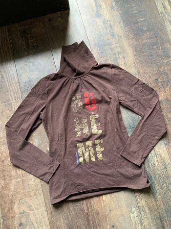 Pull col roulé chocolat