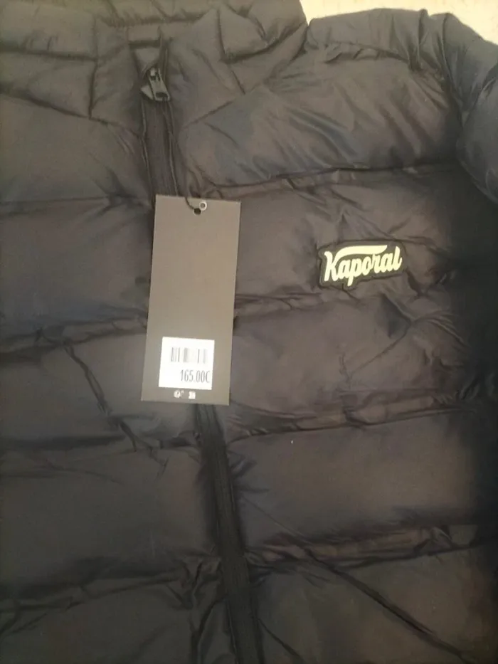 Veste doudoune Kaporal homme L noir - photo numéro 3