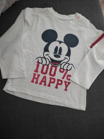 Tee-shirt manche longue 24 mois