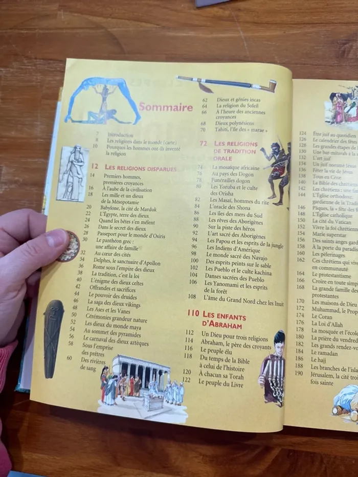 Livre les religions de la Préhistoire à nos jours - photo numéro 7