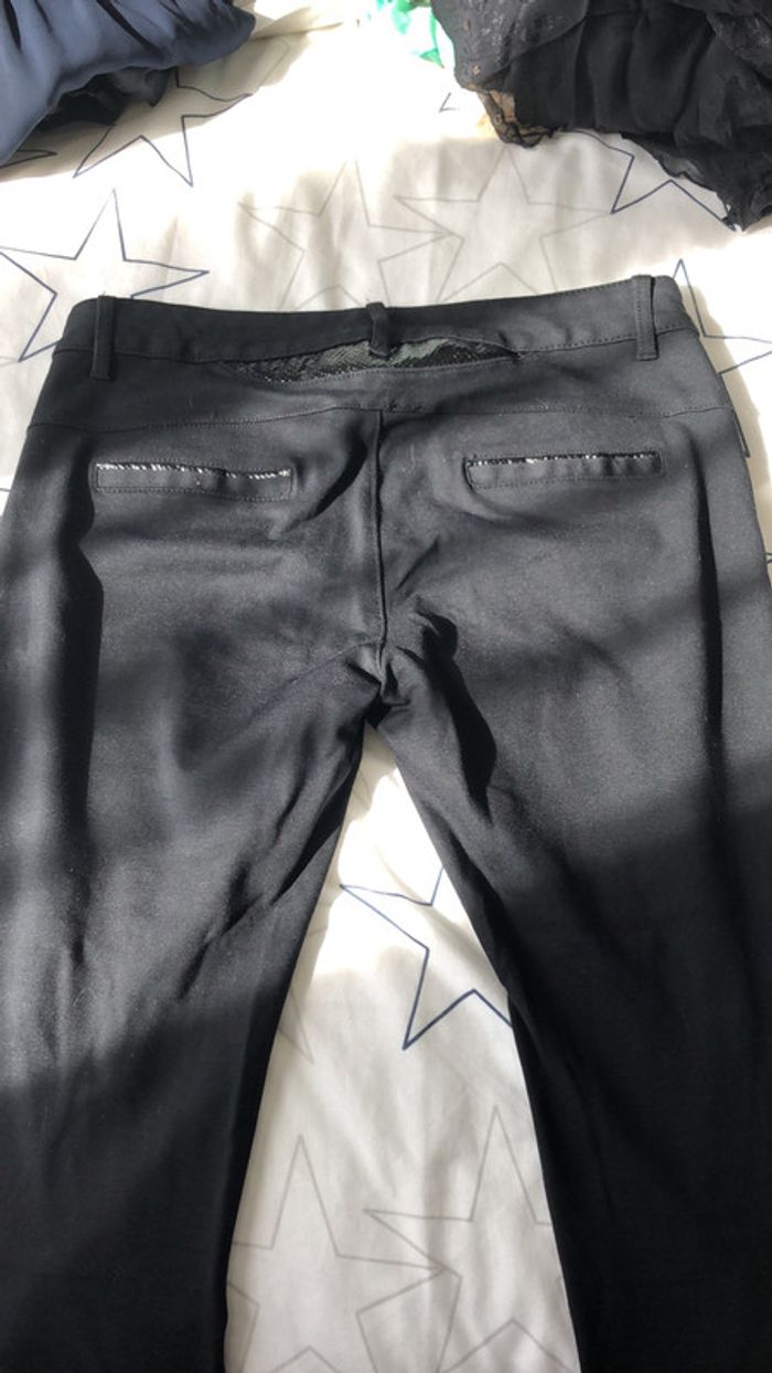 Pantalon noir stretch 38/40 - photo numéro 6