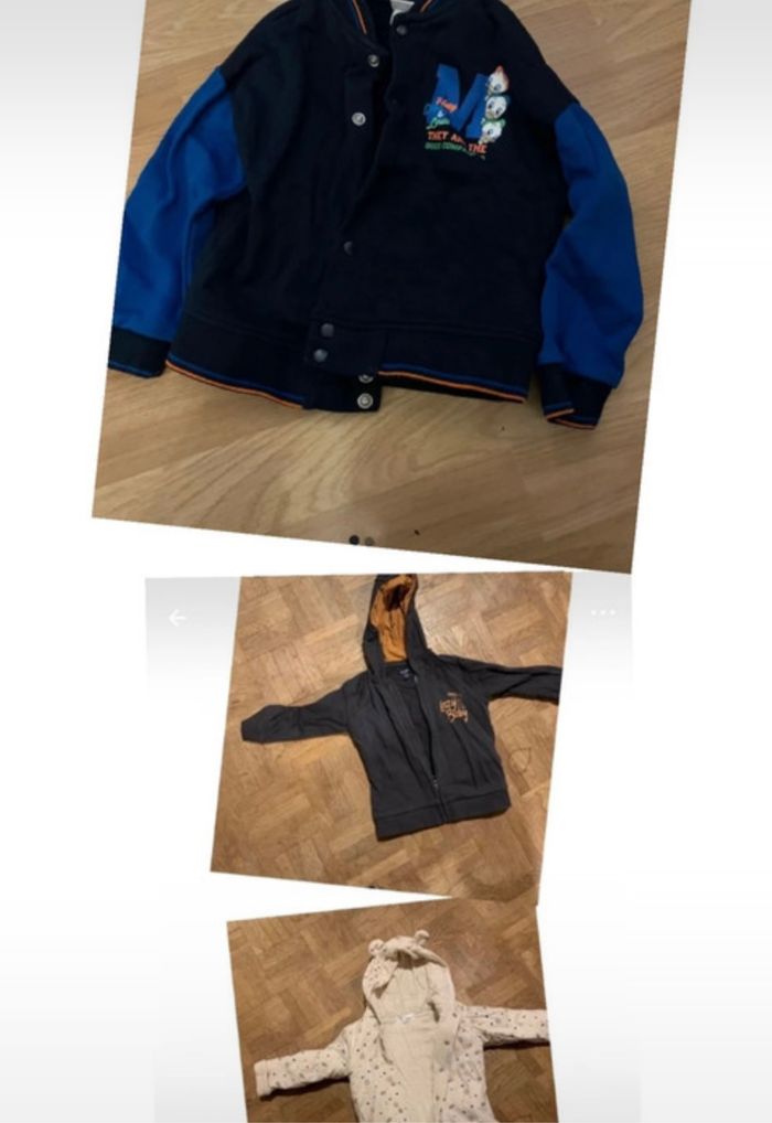 Lot de 3 vestes garçon