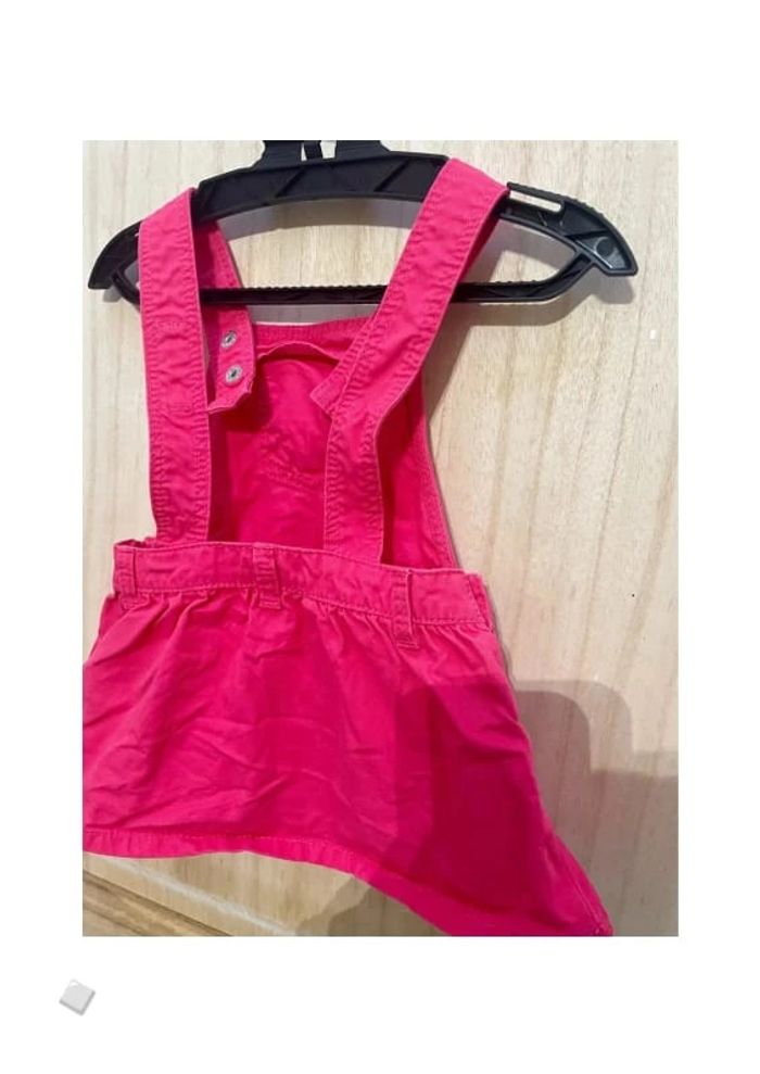 Robe salopette rose fushia - 3 mois - photo numéro 12