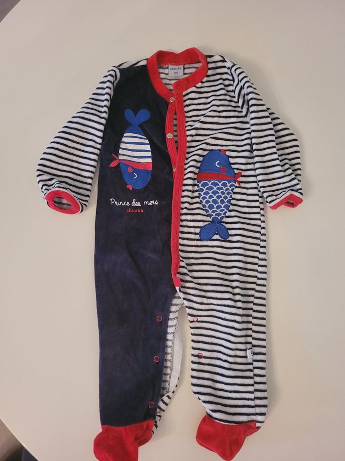 Pyjama d'hiver 12 mois