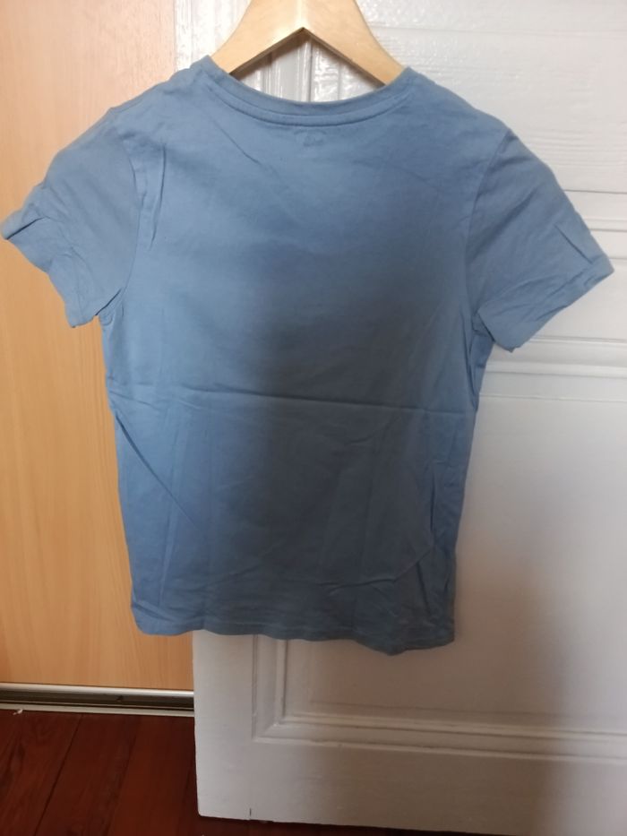 Tee-shirt Kiabi bleu clair et multicolore - photo numéro 4
