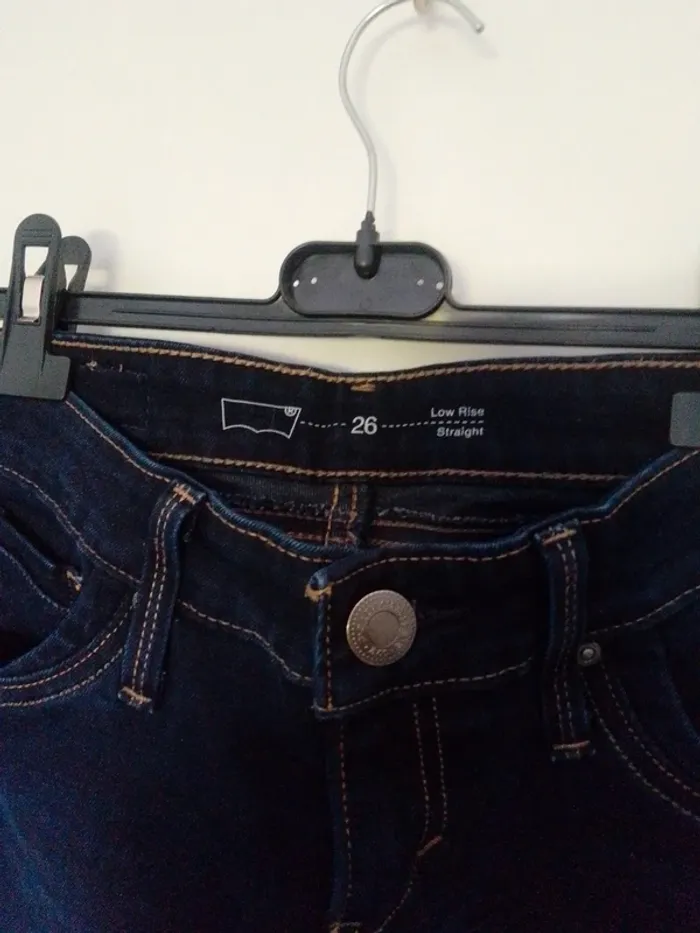 Jean levis bleu foncé taille 36 push up - photo numéro 6