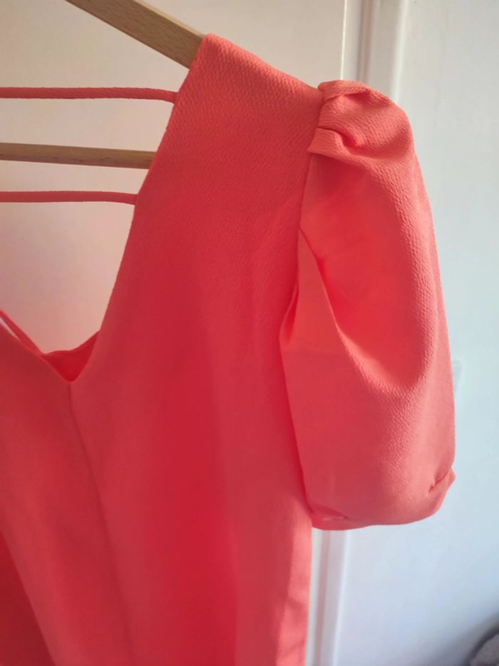 Robe corail Promod - photo numéro 2