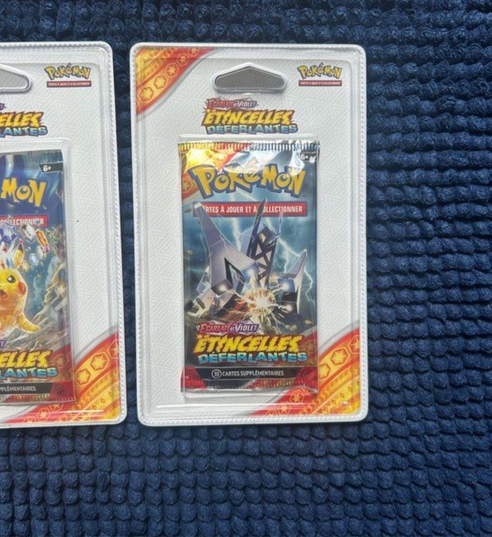 Pokémon Art set étincelles déferlantes complet EV8 sous blister - photo numéro 2