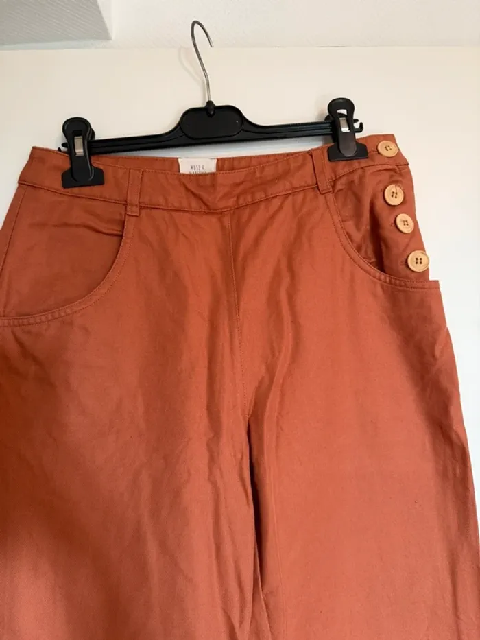 Pantalon droit en très bon état taille 36 promod - photo numéro 2