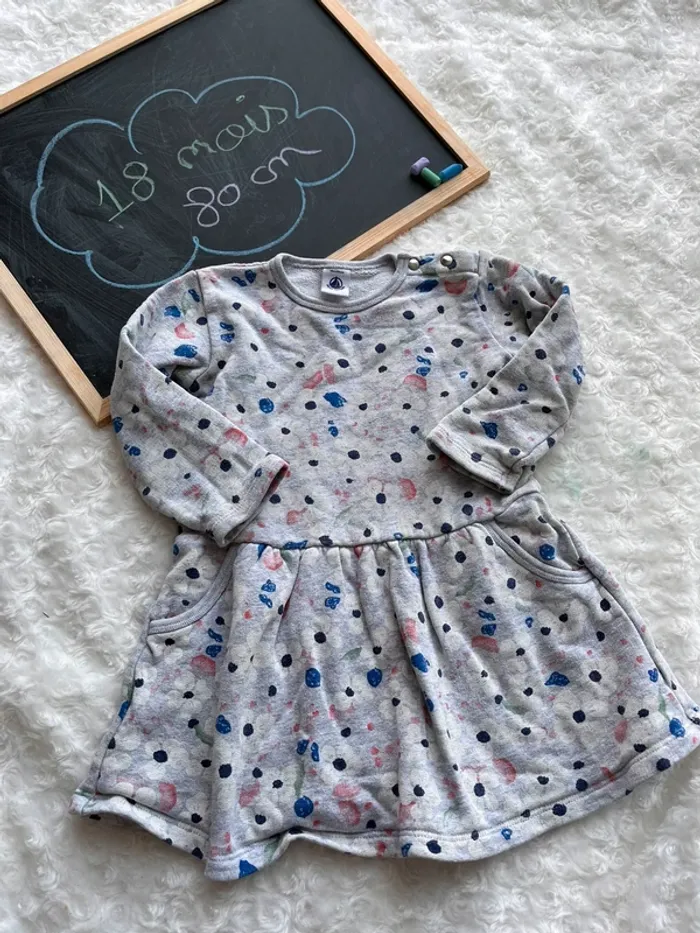 Robe manche longue 18 mois