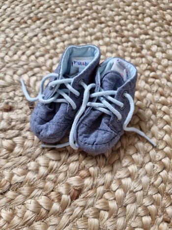 Chausson bébé p'ti bisou