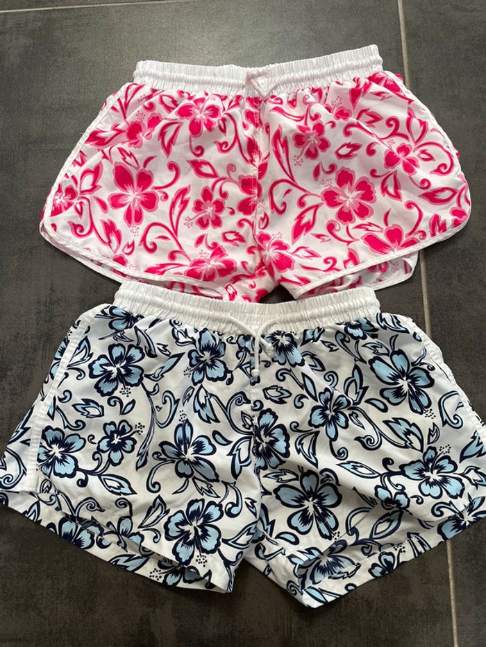 2 shorts plage