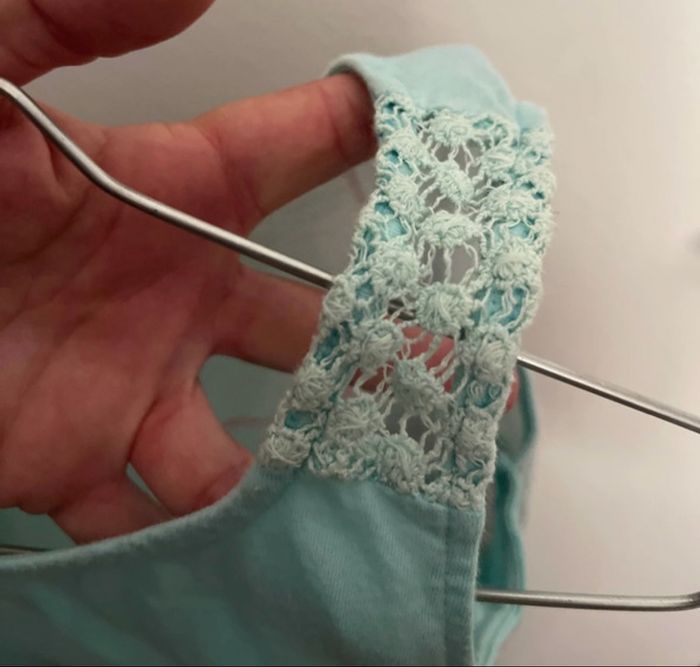 Débardeur fille, 14 ans bleu ciel - photo numéro 5