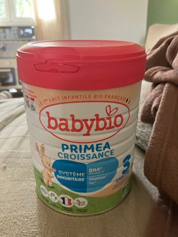 Lait babybio primea 3