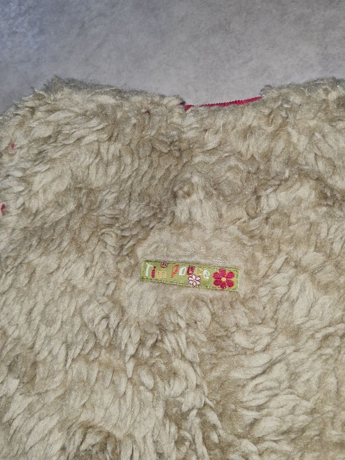 gilet boléro fausse fourrure fille 2 ans - photo numéro 5