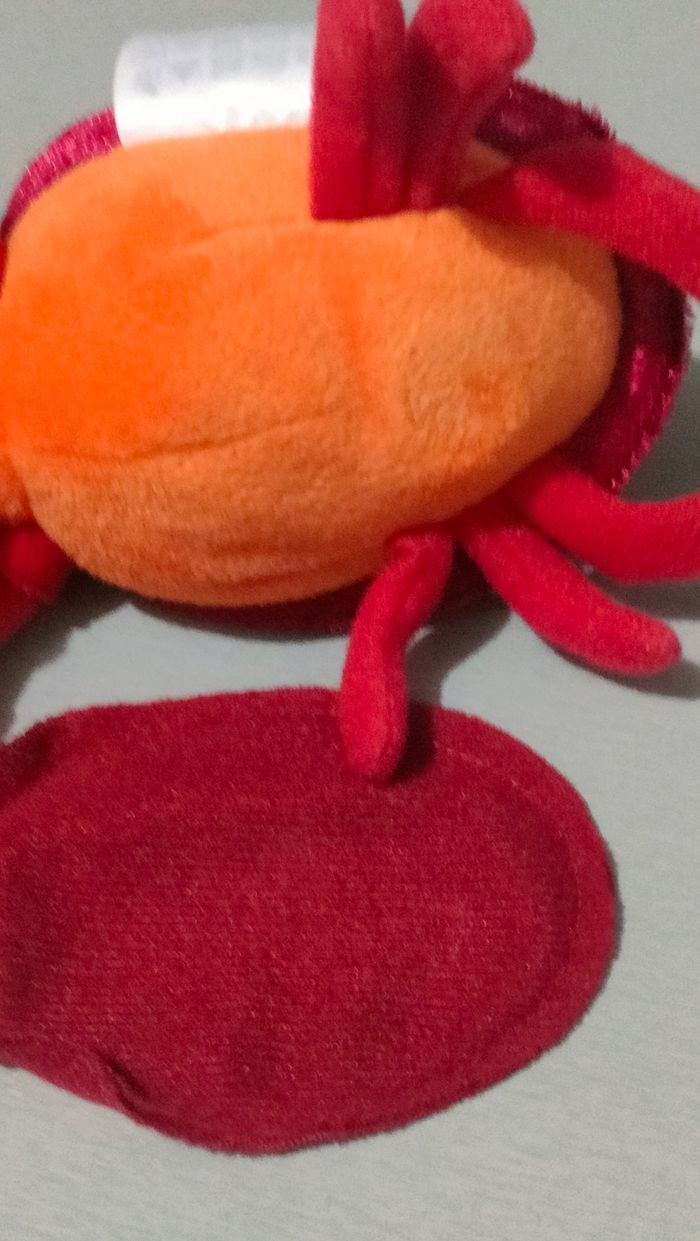 Peluche d'épaule Sébastien Ariel Disneyland - photo numéro 4