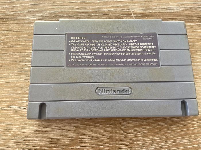 NHLPA hockey super nintendo us - photo numéro 2