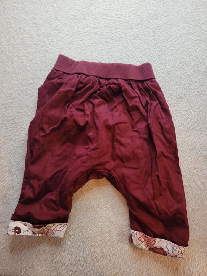 Pantalon doublé type sarouel 6 mois - photo numéro 2